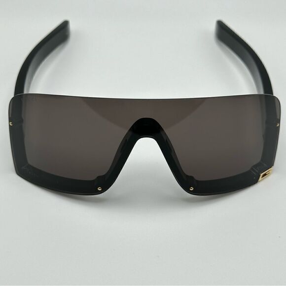 GUCCI Sunglasses GG1637S 003 Black/Grey Unisex Shield NEW - Picture 3 of 11